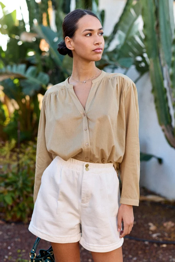 Discount Blouse Bolia - Beige Blouses & Chemisiers