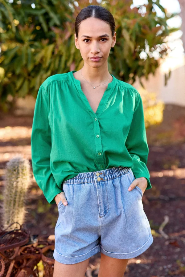 Fashion Blouse Bolia - Vert Blouses & Chemisiers