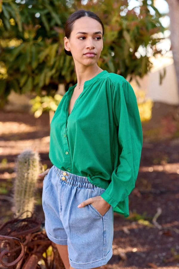 Fashion Blouse Bolia - Vert Blouses & Chemisiers