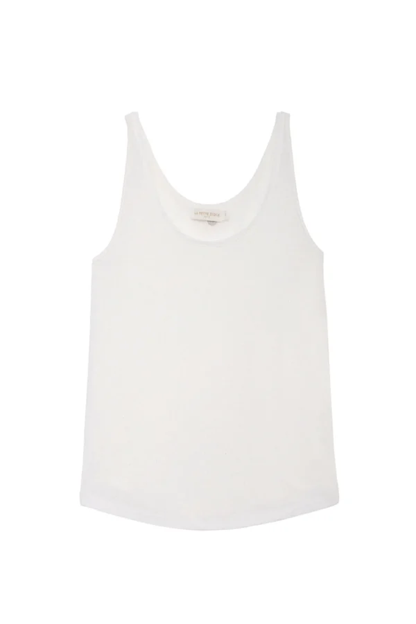 Fashion Caraco Diya - Blanc T-shirts & Tops