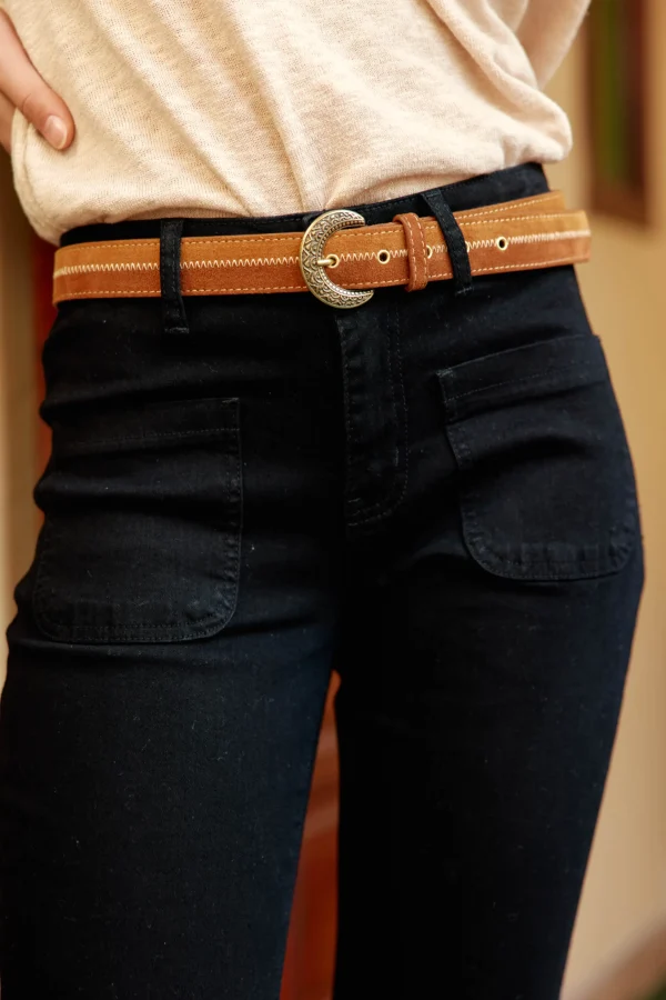 Clearance Ceinture Alan - Camel Ceintures