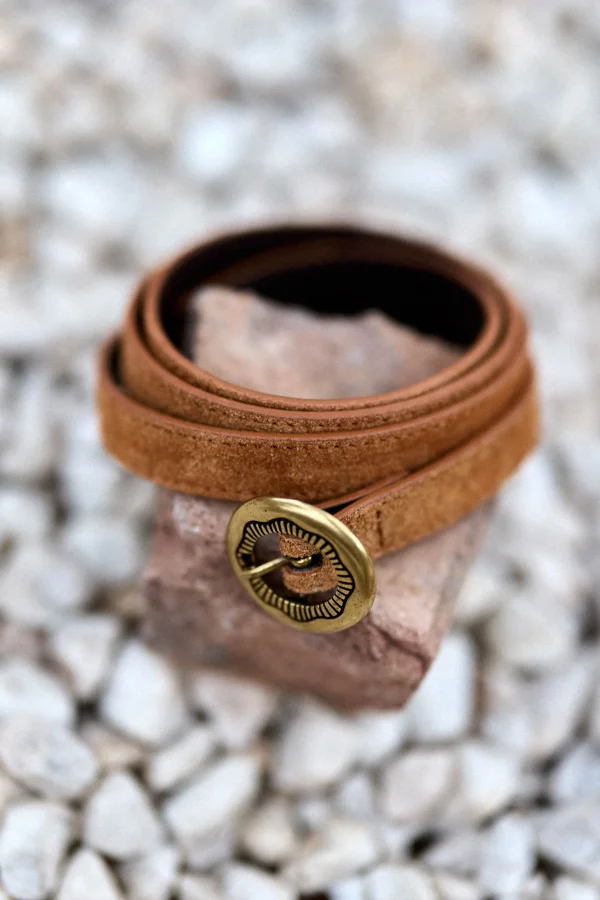 Fashion Ceinture Arlowa - Camel Ceintures