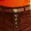 Online Ceinture Coccinelle - Marron Ceintures