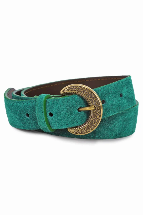 Best Ceinture cuir Vivian - Vert Ceintures