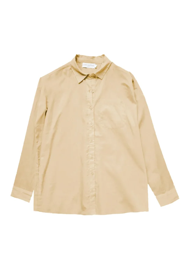 Fashion Chemisier Coralia - Beige Blouses & Chemisiers