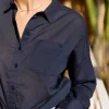 Sale Chemisier Coralia - Marine Blouses & Chemisiers