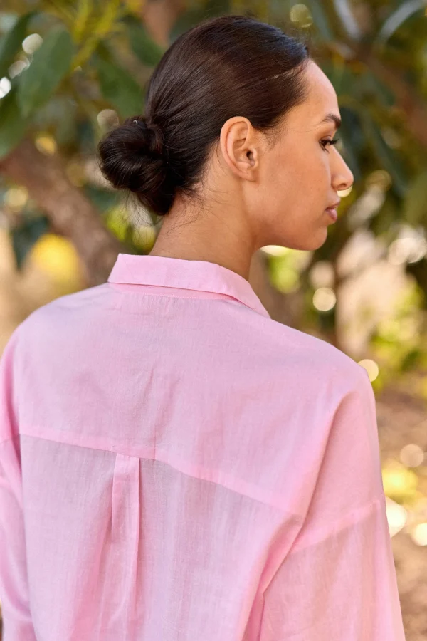 Outlet Chemisier Coralia - Rose Baby Blouses & Chemisiers