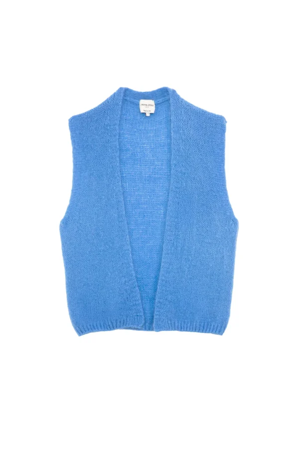 Best Gilet sans manches Marvia - Bleu Mailles