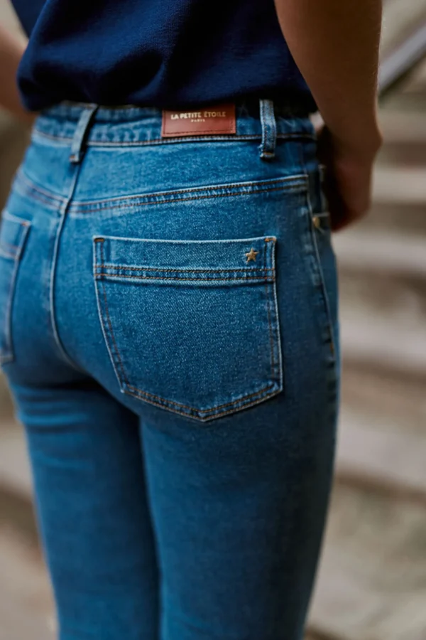 Outlet Jeans droit Brieg - Medium Stone Jeans