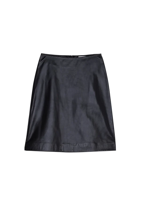 Best Jupe Asta - Noir Ligne Cuir | Jupes & Shorts