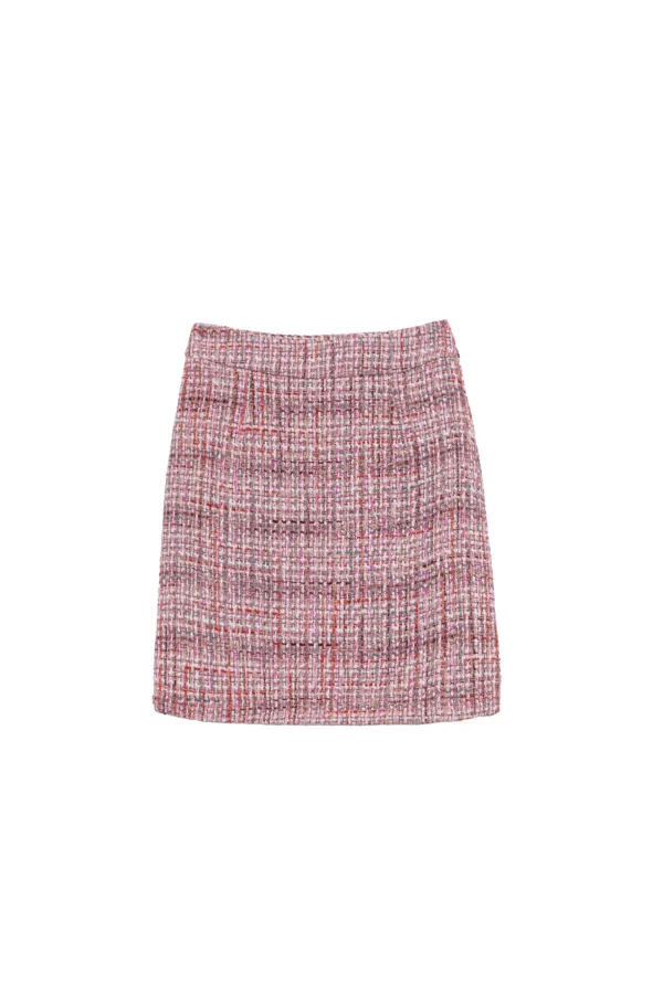 Discount Jupe en tweed Jessie - Rose Jupes & Shorts