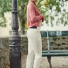 Sale Pantalon cigarette Perry - Écru Pantalons