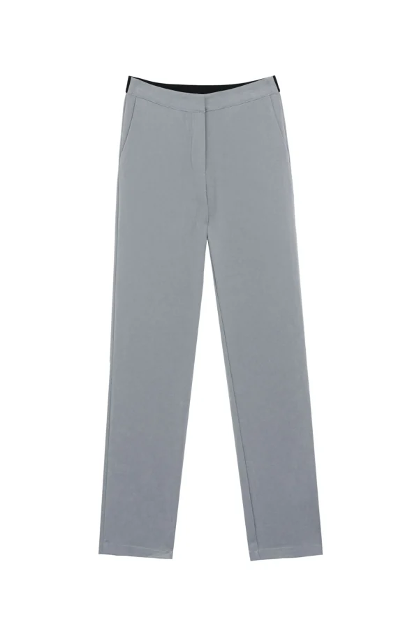 Hot Pantalon cigarette Perry - Gris Pantalons