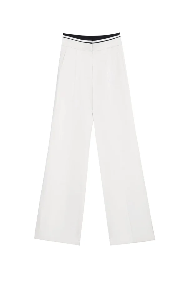 Outlet Pantalon Patricia - Écru Pantalons