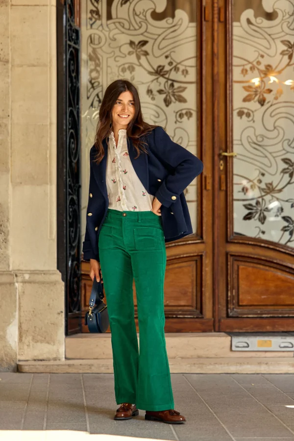 Online Pantalon Sonny - 30-vert Pantalons