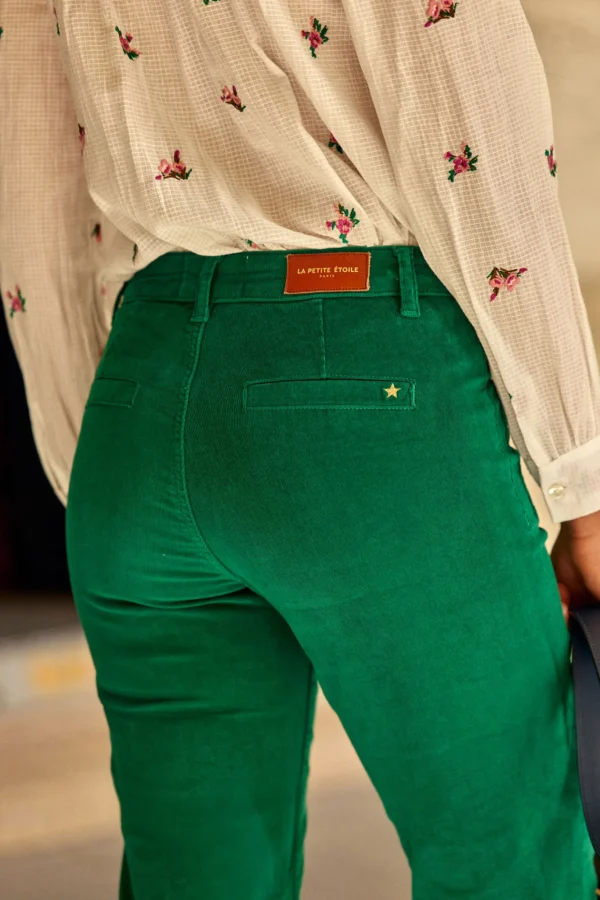 Online Pantalon Sonny - 30-vert Pantalons