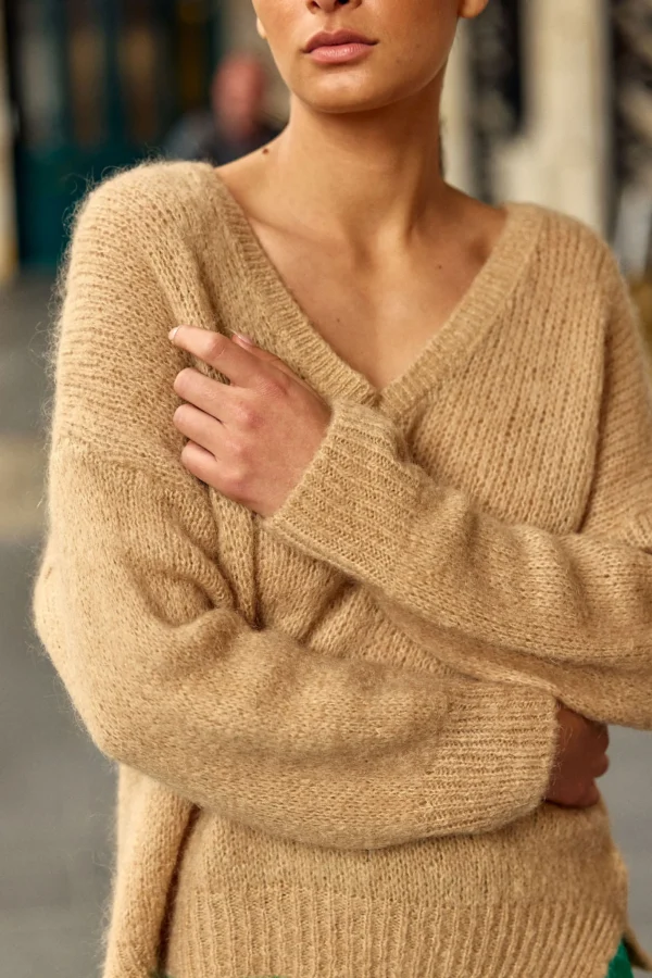 New Pull Melanie - 13-beige Mailles