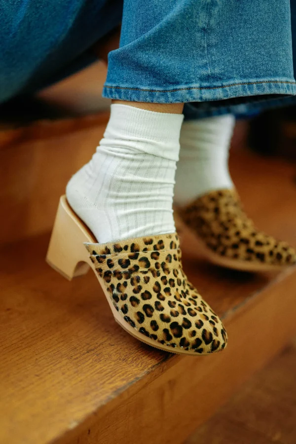 Clearance Sabots Gabriel - Leopard Chaussures