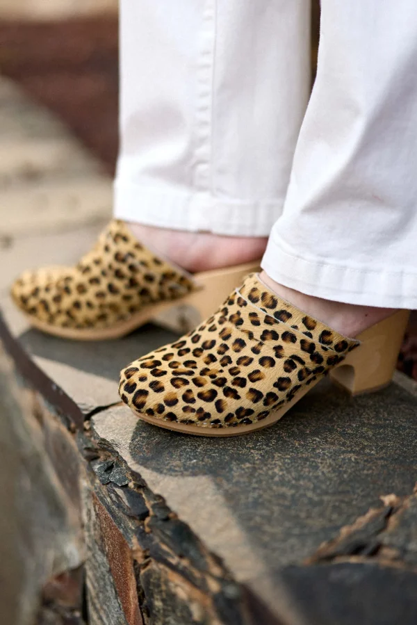 Clearance Sabots Gabriel - Leopard Chaussures