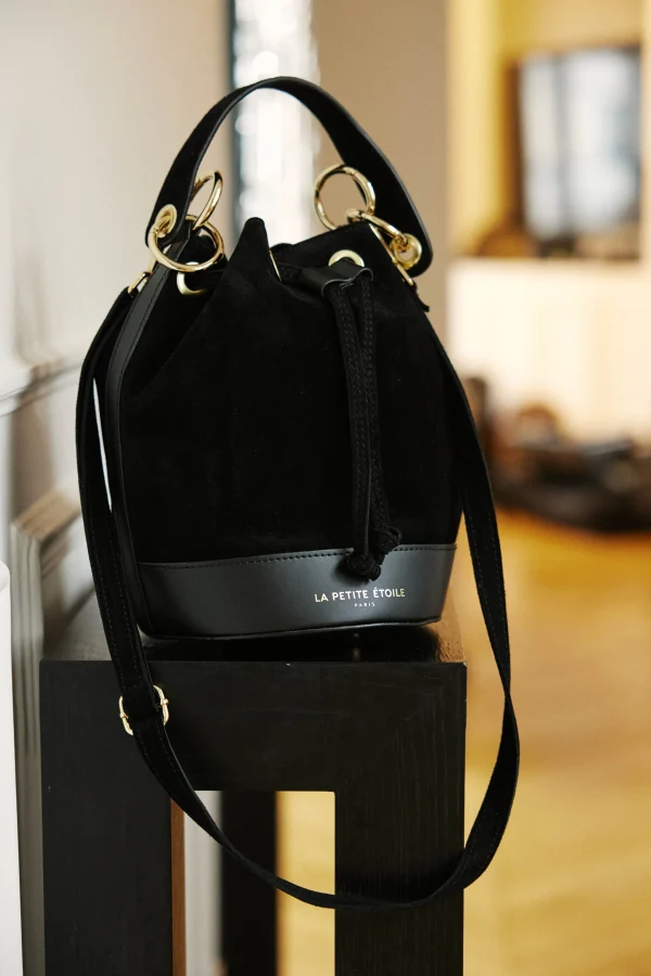 New Sac bourse Wood - Noir Sacs