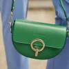 Outlet Sac cuir Jim - Vert Sacs