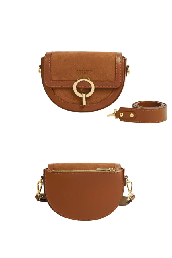 Outlet Sac en cuir camel - Jim Ligne Cuir | Sacs