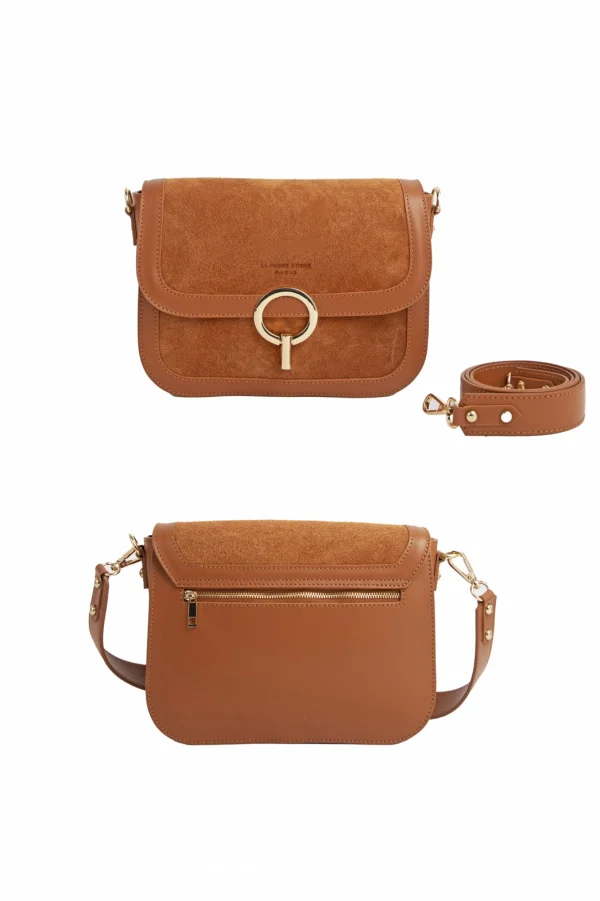 Sale Sac en cuir James - Camel Sacs | Ligne Cuir