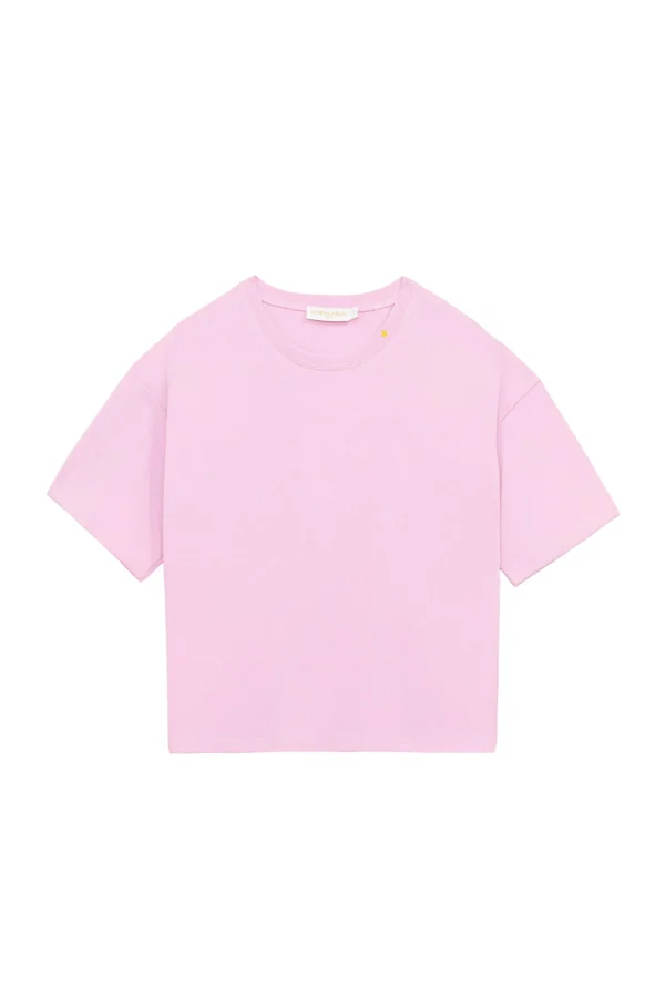 Hot Sweat-shirt manches courtes Tais - Rose Sweat-shirts