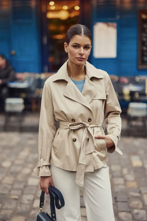 New Trench court Narago - Beige Manteaux