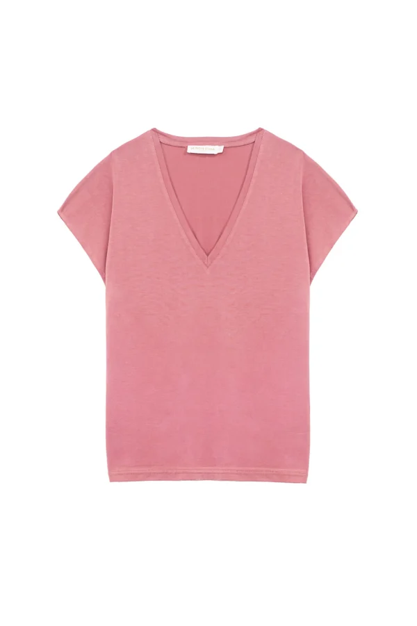 New T-shirt ample Marcelina - Vieux rose T-shirts & Tops